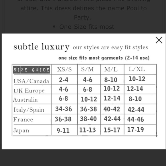 SOLD Subtle Luxury Maxi Tassel Dress in Two-Faced print OS - Picture 6 of 6